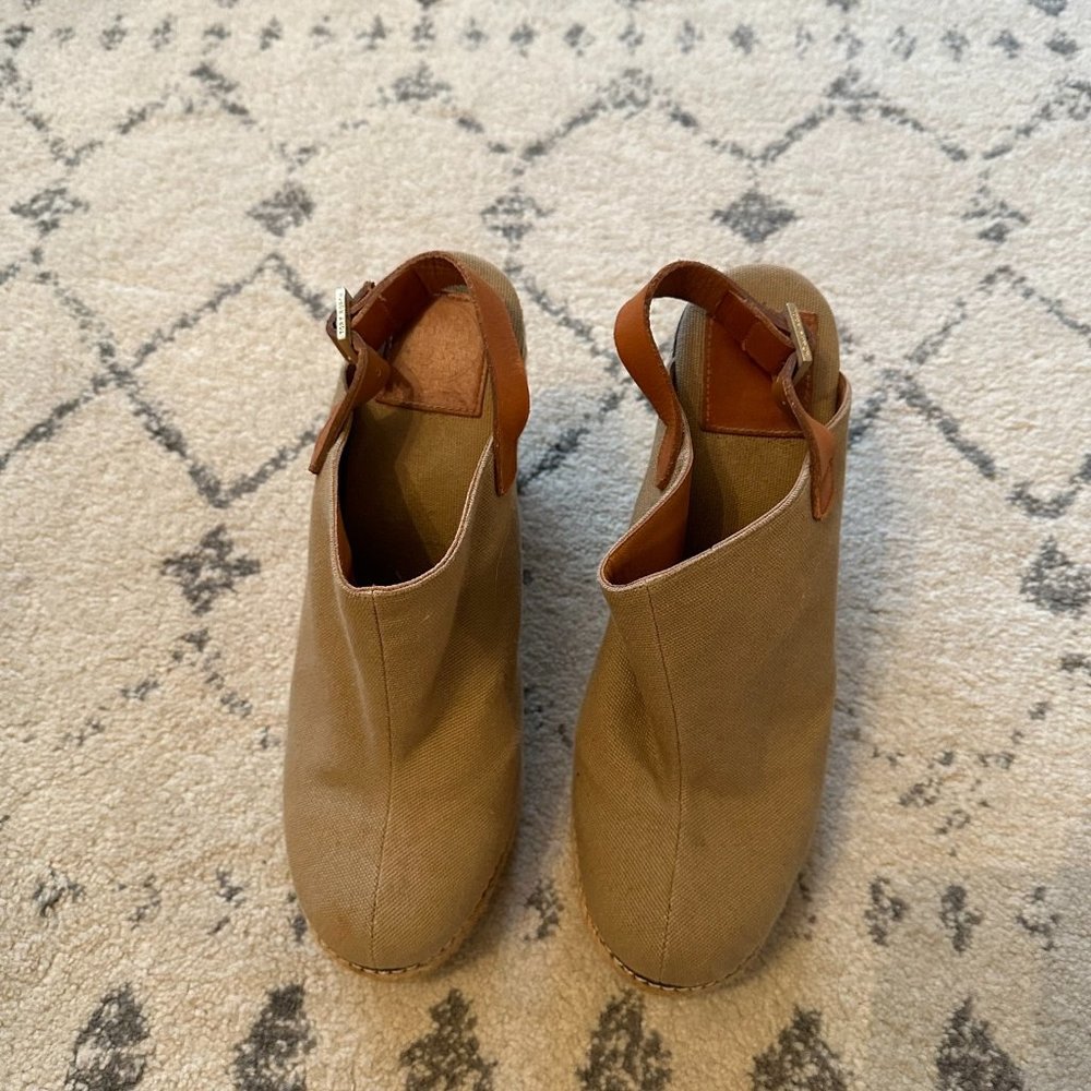 Tory Burch Slingback Espadrille Clogs